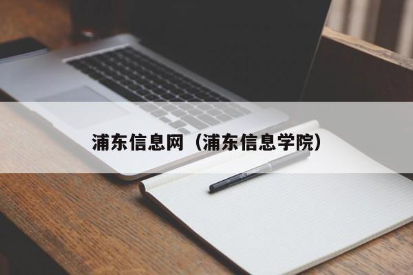 浦东信息网（浦东信息学院）